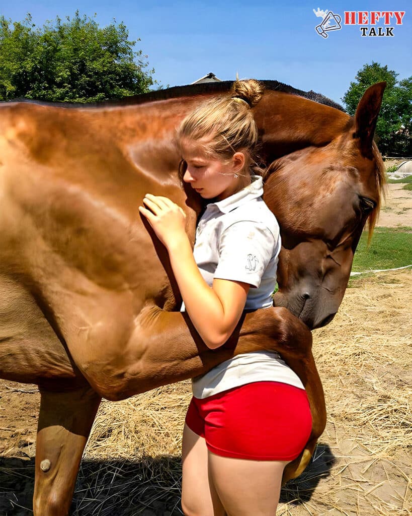 Horse’s Emotional Farewell to Girl Battling Cancer